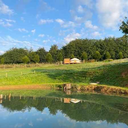 Bracken Yurt At Walnut Farm Glamping Hotel Netherbury Exterior photo