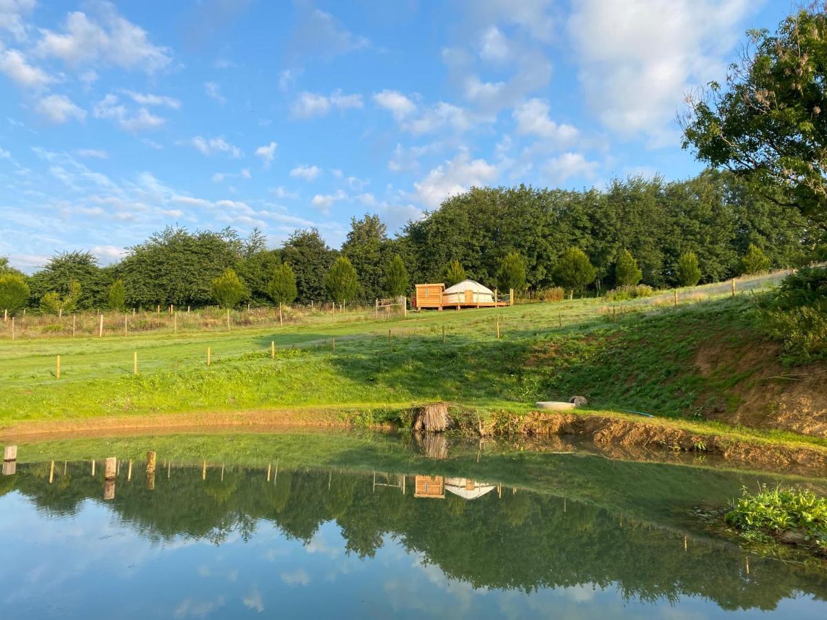 Bracken Yurt At Walnut Farm Glamping Hotel Netherbury Exterior photo