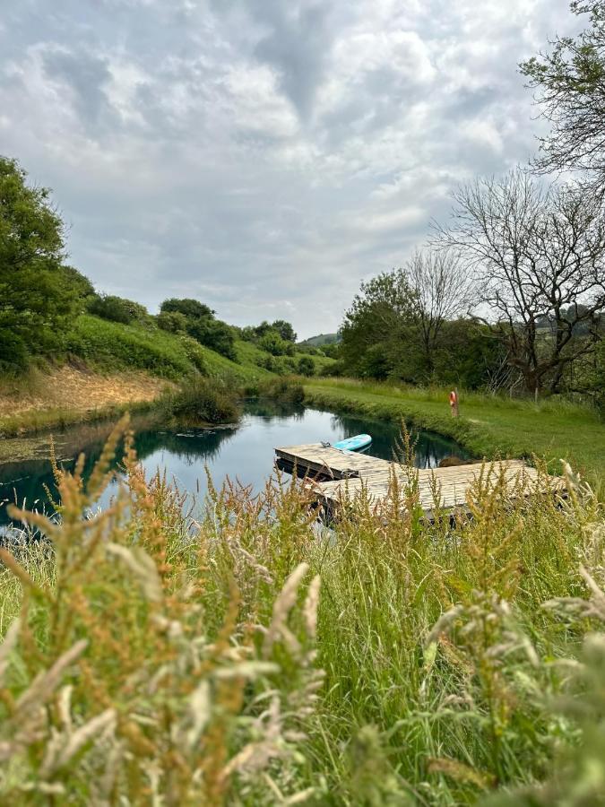 Bracken Yurt At Walnut Farm Glamping Hotel Netherbury Exterior photo